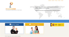 Desktop Screenshot of becasfaro.es